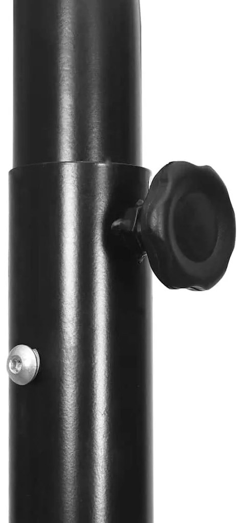 Tabela de basquetebol 237-307 cm polietileno preto