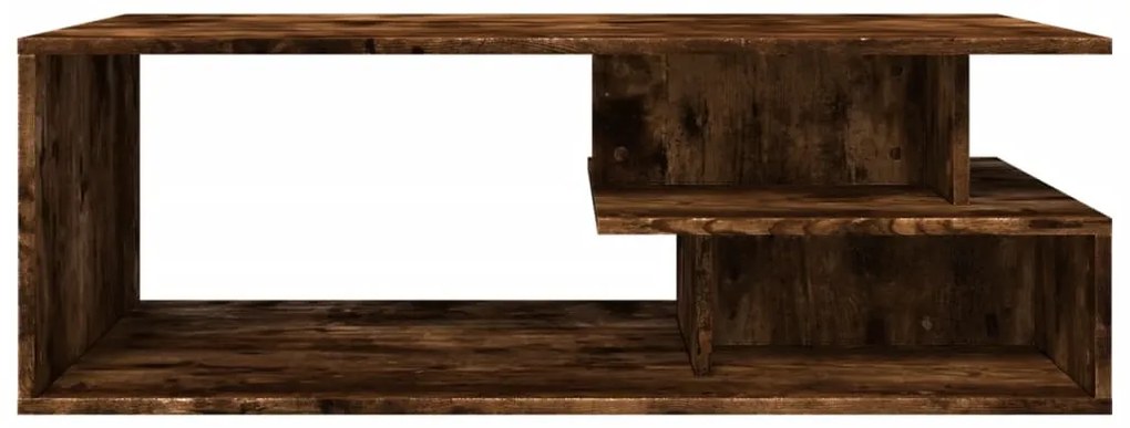 Mesa de centro 102x55x35 cm derivados madeira carvalho fumado