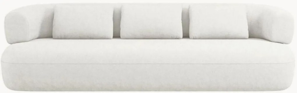 Sofá em chenille Aldrin (3 lugares), L 226 cm