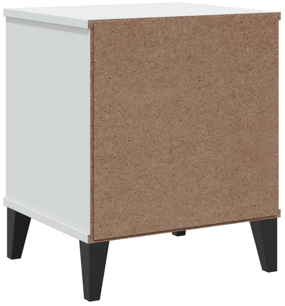 Mesa de cabeceira VIKEN derivados de madeira branco
