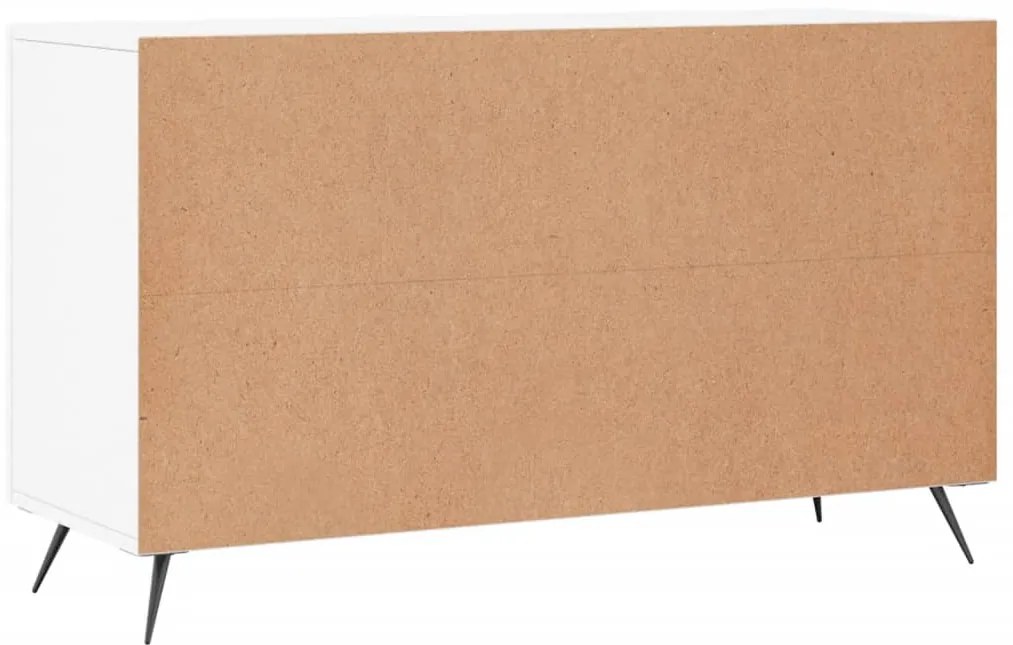 Aparador 100x36x60 cm derivados de madeira branco