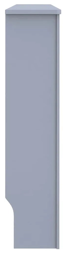 Cobertura de radiador 152x19x81,5 cm MDF antracite