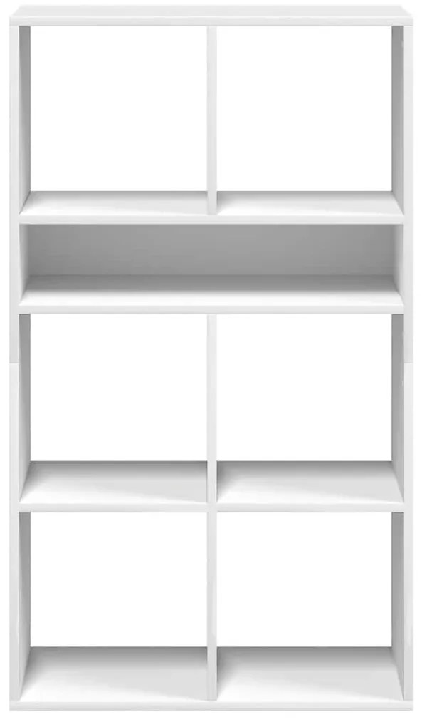 Estante branco 66x31x112 cm derivados de madeira