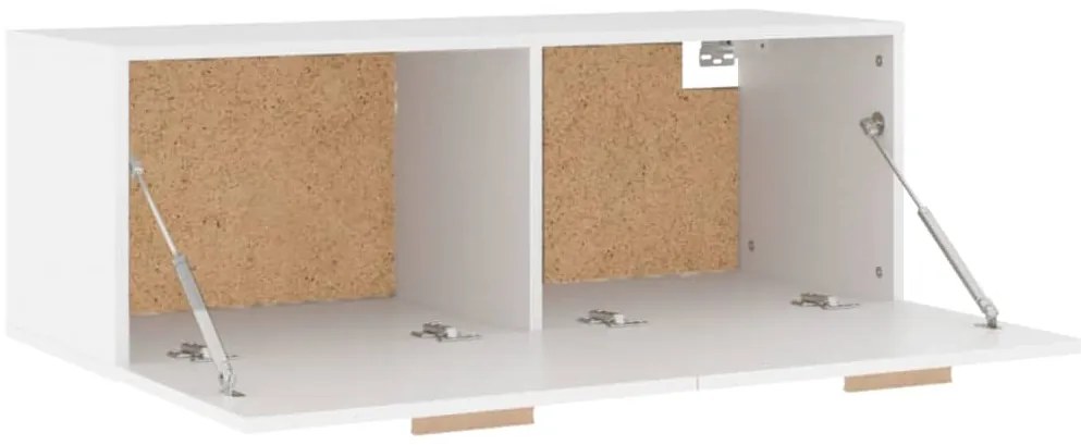 Armário parede 100x36,5x35 cm derivados de madeira branco