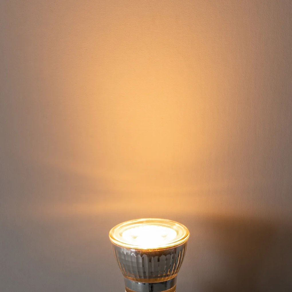 Conjunto de 5 lâmpadas LED GU10 reguláveis 35mm 4W 200 lm 2200K