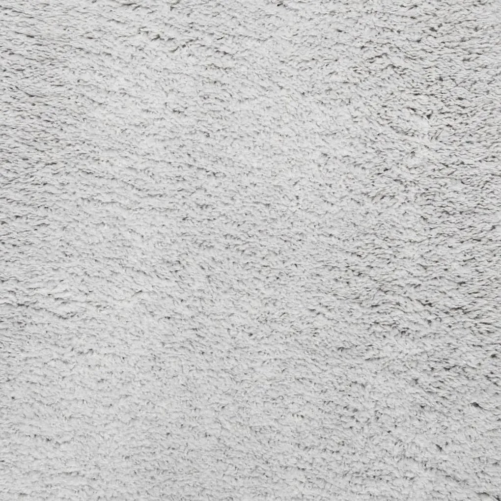 Tapete pelo curto macio e lavável HUARTE 60x110 cm cinzento