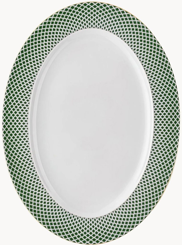 Prato de servir em porcelana Francis