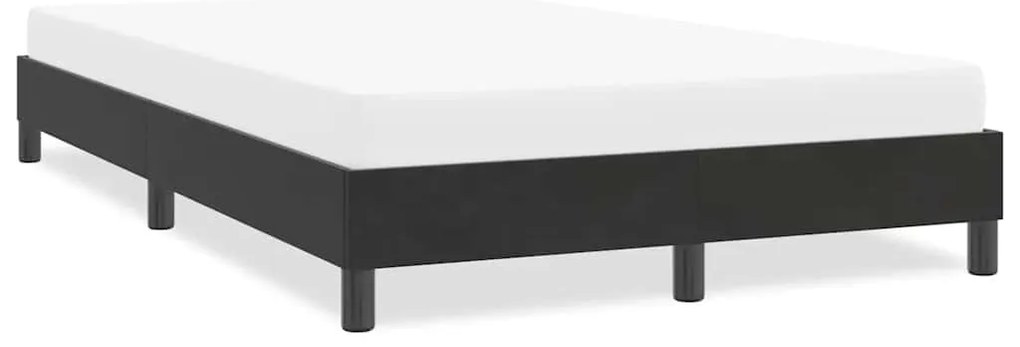 vidaXL Estrutura de cama sem colchão 120x220 cm Veludo preto