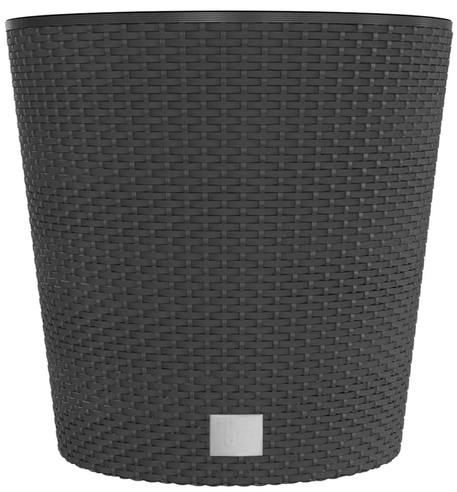 Vaso com interior removível 35 / 37,5 L vime PP antracite