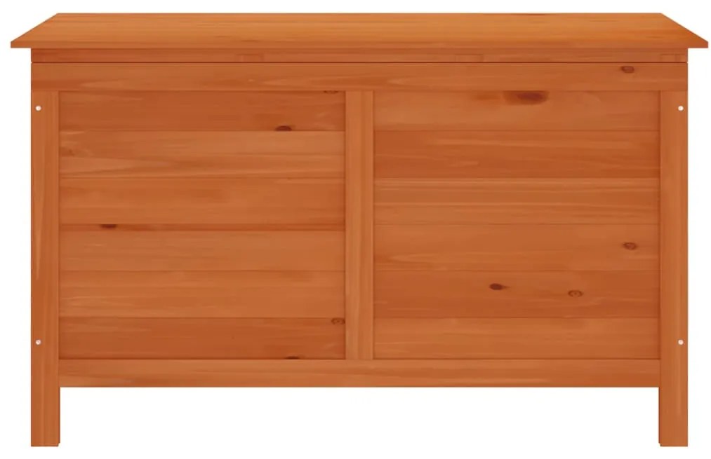 Caixa de arrumação para jardim 99x49,5x58,5 cm abeto maciço