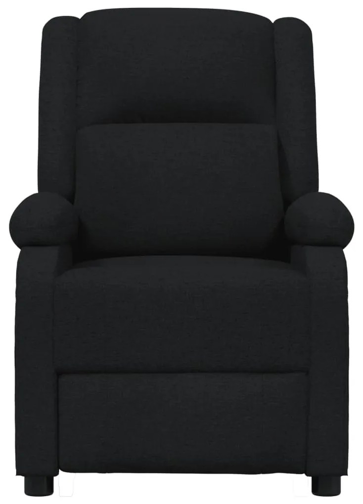 Poltrona de massagens elétrica tecido preto