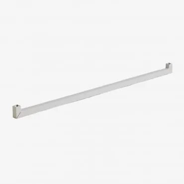 Cabideiro Em Aço Para Armário Modular Ariaster Branco - Sklum