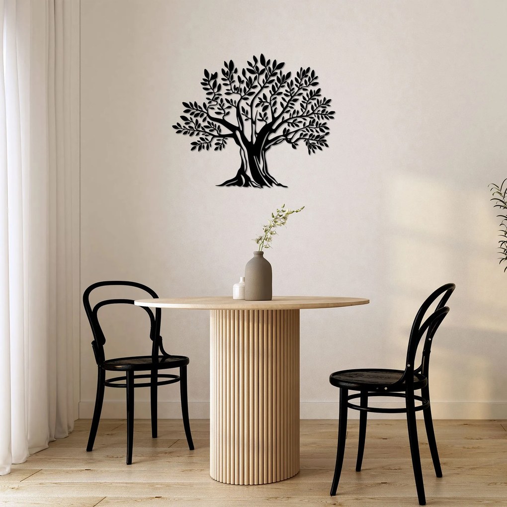Acessório Decorativo de Parede Monumental Tree 19 – Preto – 58 x 70 cm