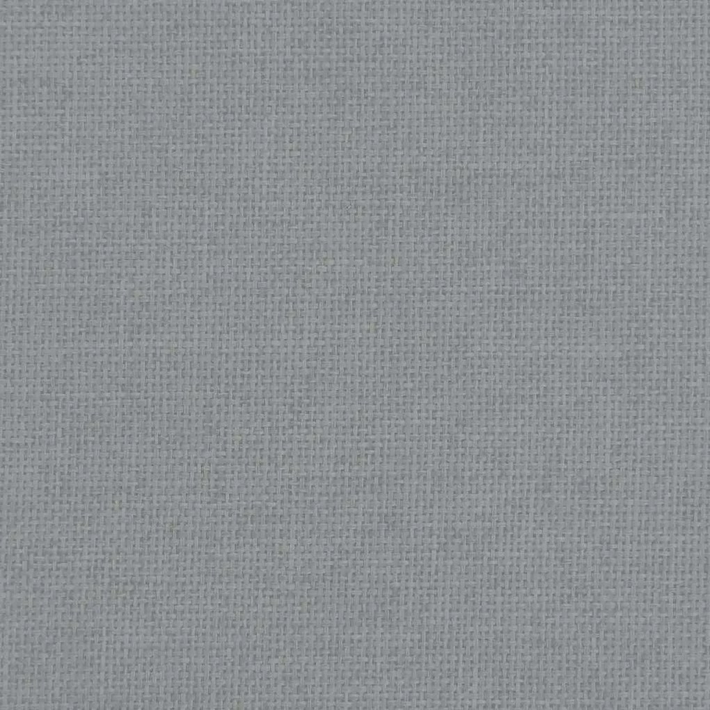 Sofá infantil 70x45x30 cm tecido cinzento-claro