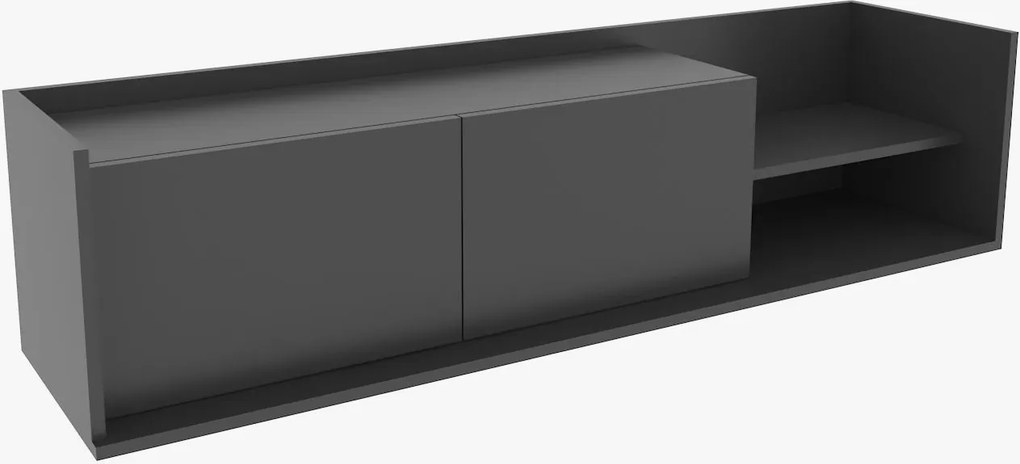 Móvel TV Krog – Antracite – 160x35x36,8 cm