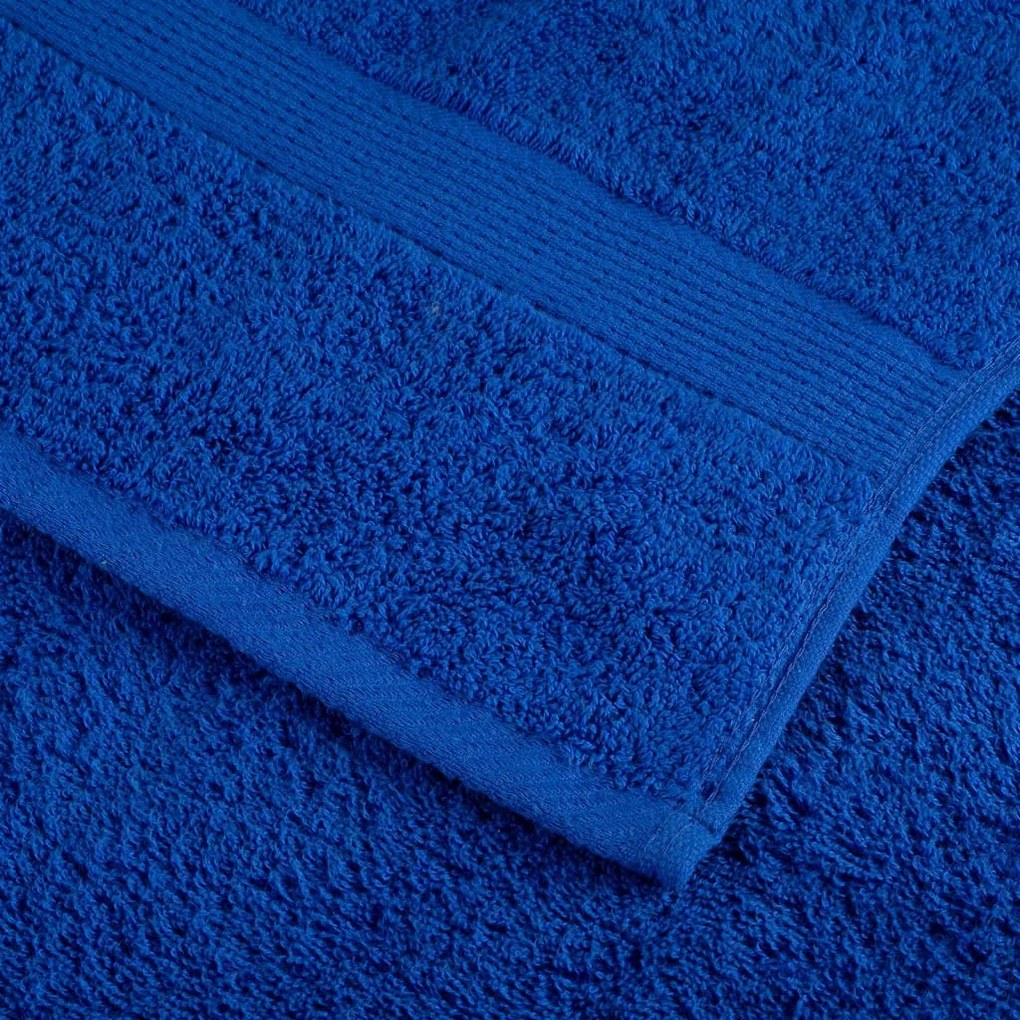 Toalhas de bidé premium SOLUND 4 pcs 30x50 cm 600 gsm azul