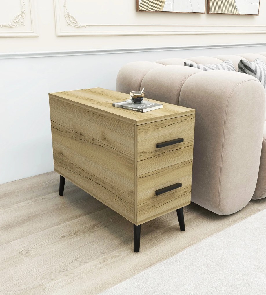 Mesa Lateral Island – Delta – 30x80x80 cm