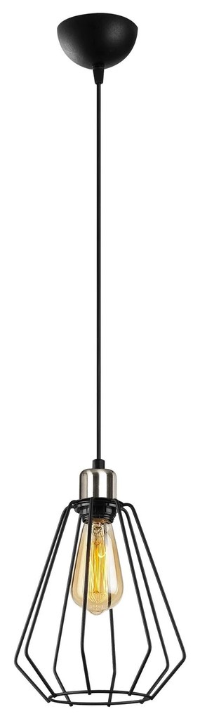 **** Candeeiro Suspenso Kese – Preto – Ø20 cm x 126 cm
**