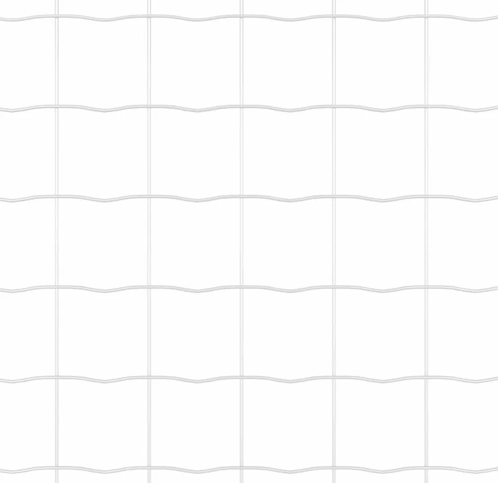 Cerca Europeia com 7 postes, 0,8 x 10 m, em aço galvanizado