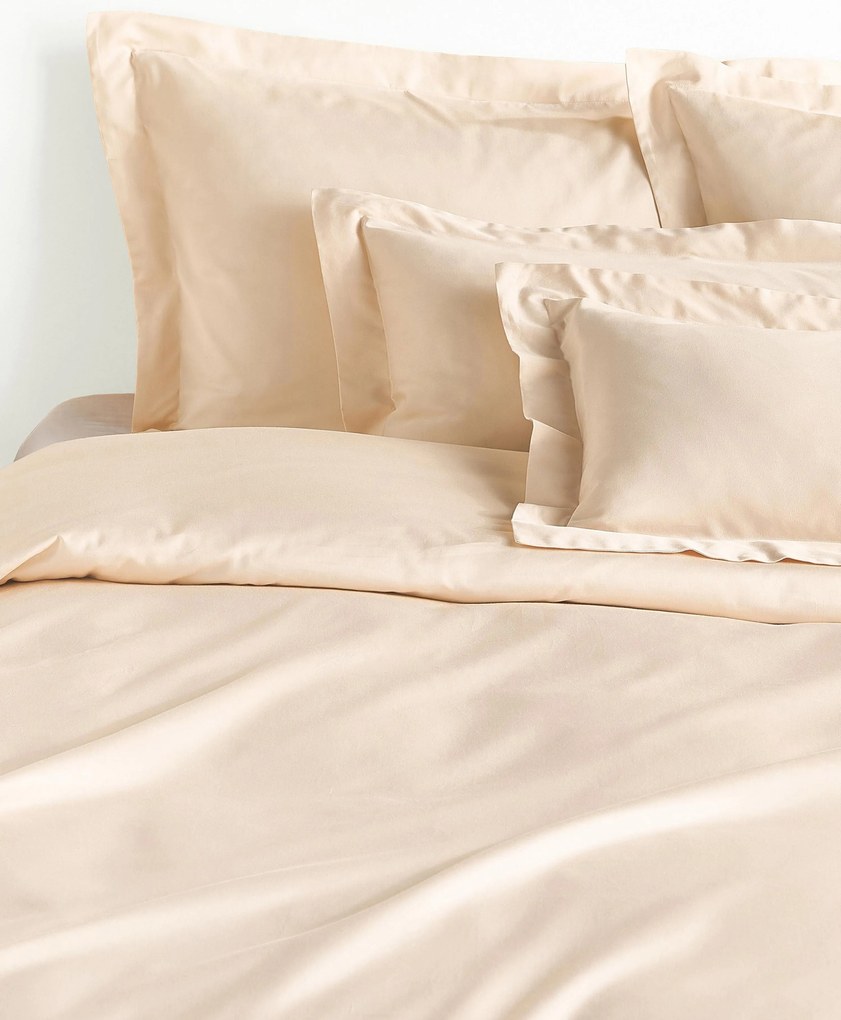 Capa de edredão em cetim de algodão Premium