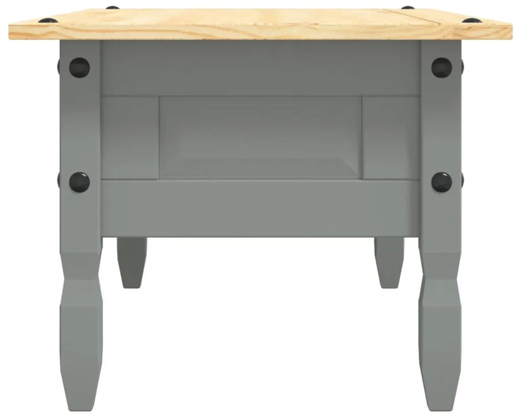Mesa de centro Corona pinho mexicano 100x55x44 cm cinzento