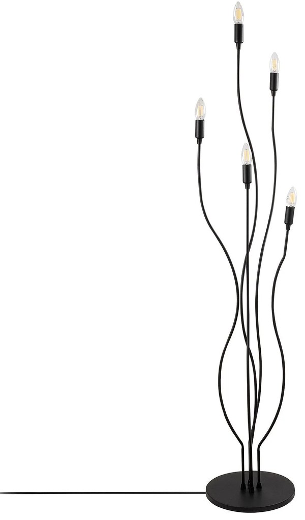 Candeeiro de Pé Bonibon – Preto – 35 x 35 x 155 cm