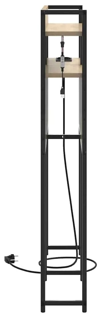 Cabeceira de armazenamento Carvalho Sonoma 100 cm