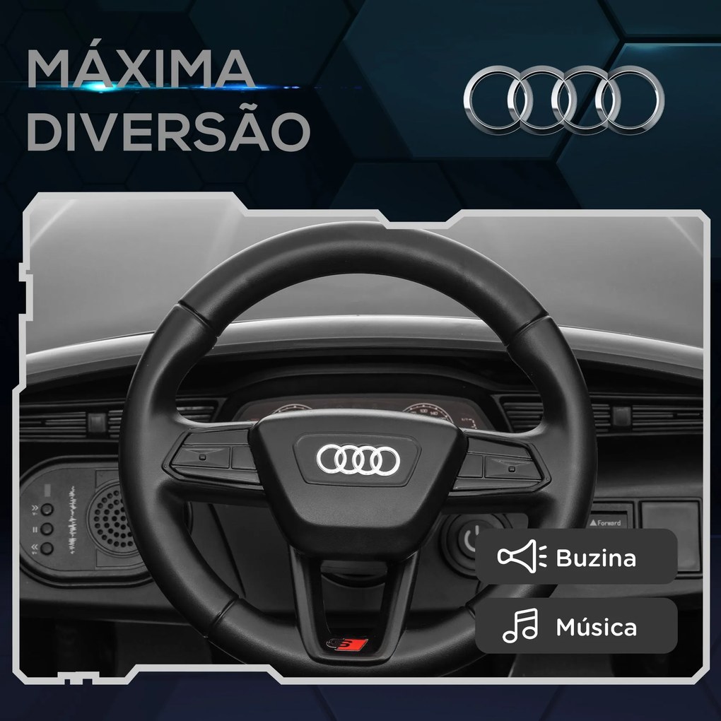 AIYAPLAY Carro Elétrico para Crianças acima de 3 Anos Carro Audi Q8 Et