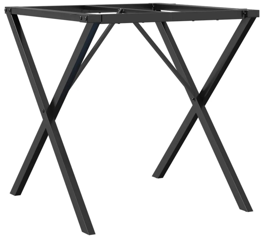 Pernas para mesa de jantar estrutura em X aço