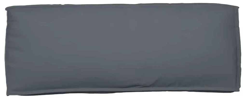 Capa de Palete para Encosto Antracite 120x40x12 cm, Tecido Oxford.