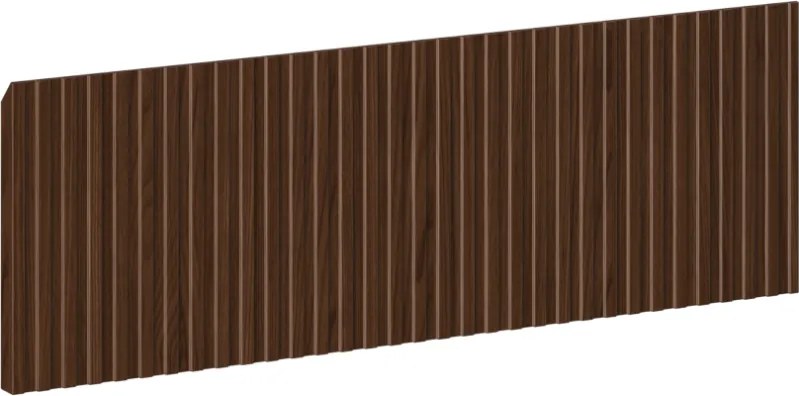 Mexen Rivel frente frisada para o corpo do armário de casa de banho 60 x 20 cm, noz - 91A20-0600-235-1-86