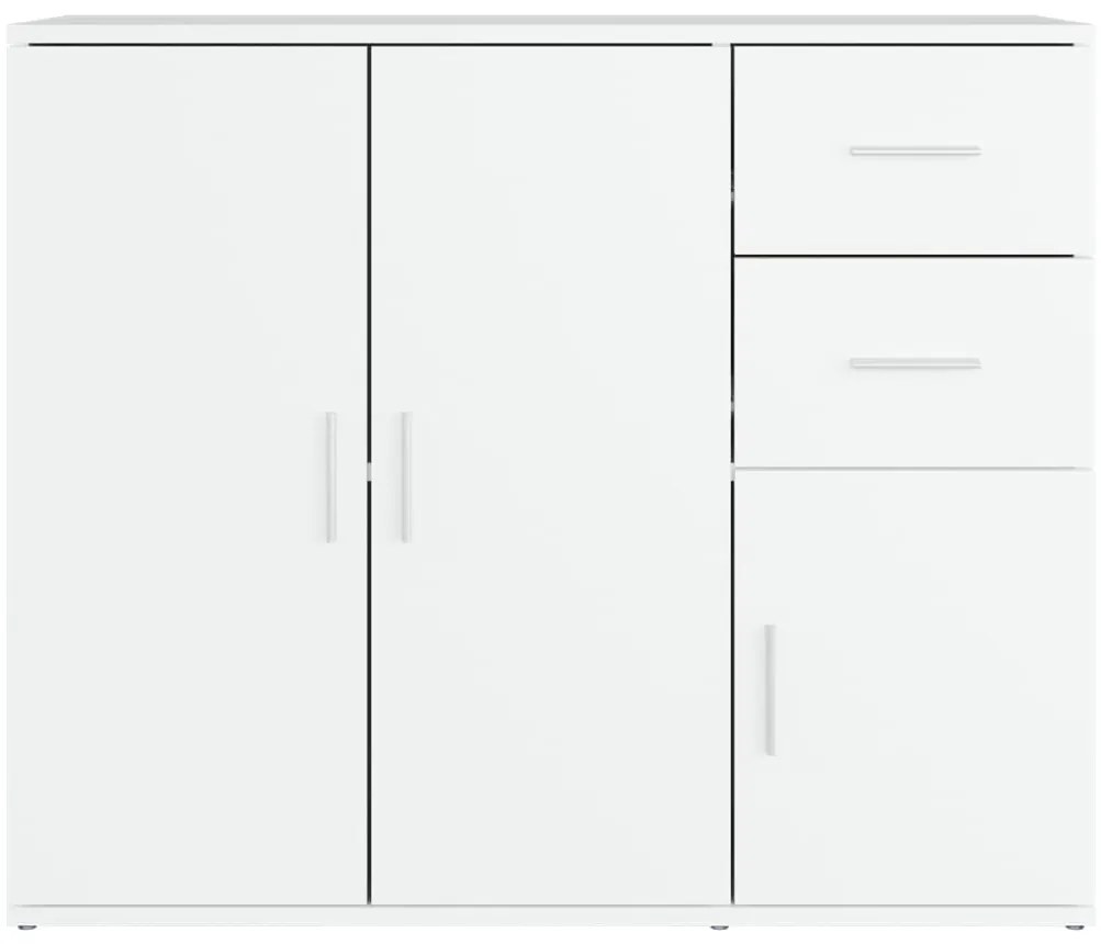 Aparador 91x29,5x75 cm derivados de madeira branco