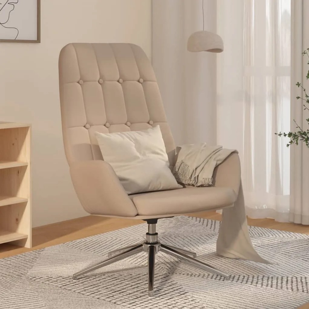 vidaXL Cadeira de descanso camurça artificial cinzento-claro