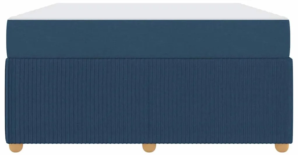 Estrutura da Cama Outros Azul 160 x 200 cm tecido