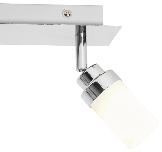 Projetor de banheiro moderno aço 2-luz IP44 - Japie Moderno