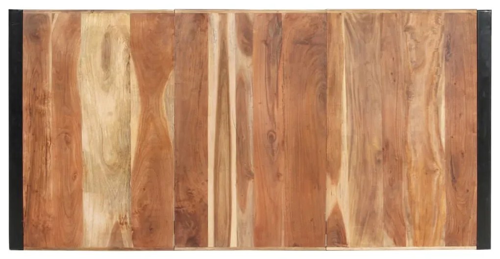 Mesa de jantar 200x100x75 cm madeira maciça
