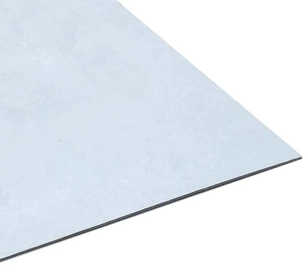 Tábuas de soalho autoadesivas 20 pcs 1,86 m² PVC mármore branco