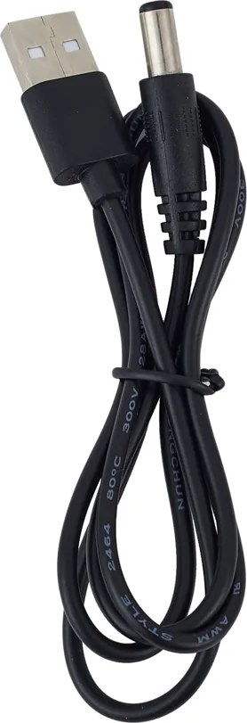 Tubo de Bolhas Preto 30cm incl. LED RGB - Dweller