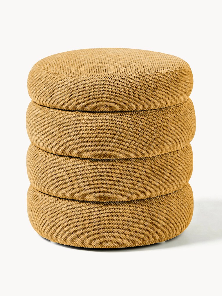Upholstered Stool Alto with Storage Space