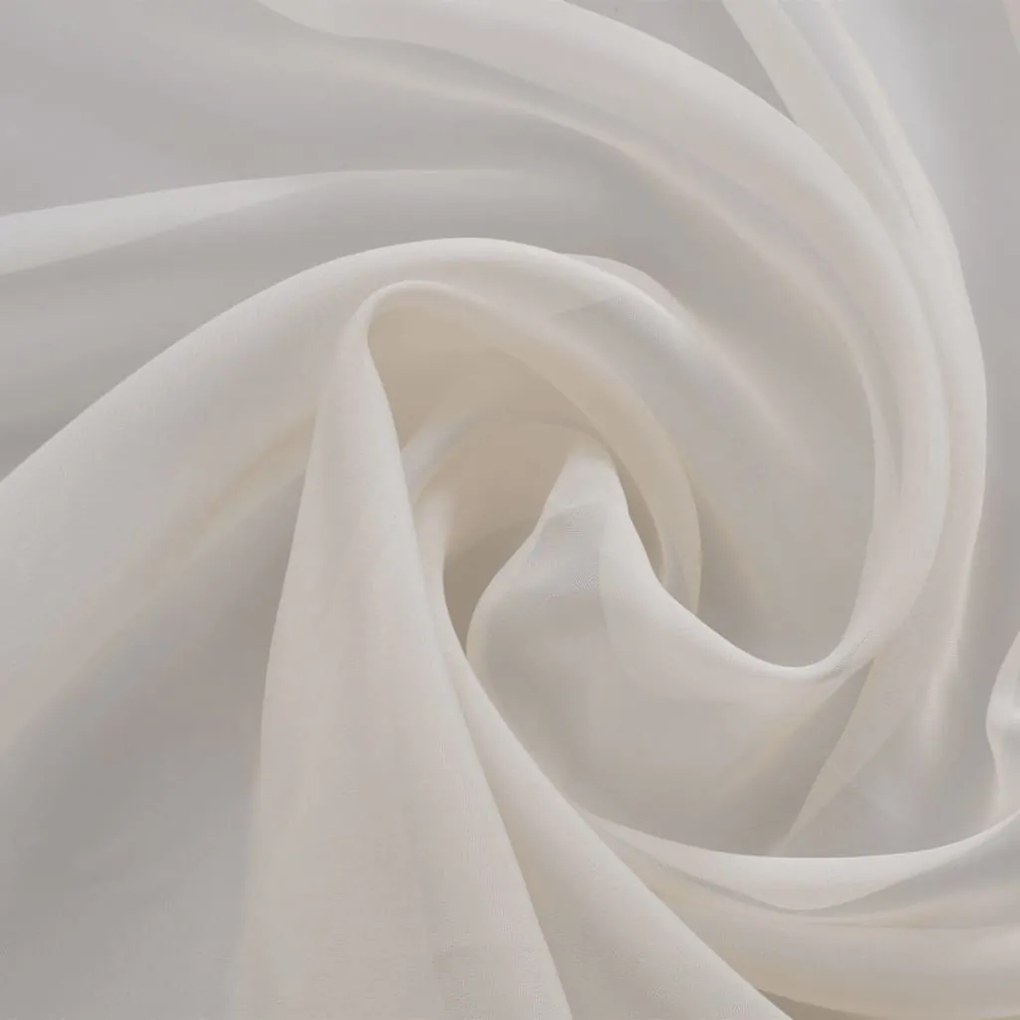 Tecido voile 1,42 x 20 m, creme