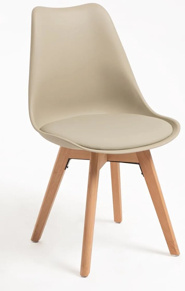 Pack 6 Cadeiras Synk Basic - Greige