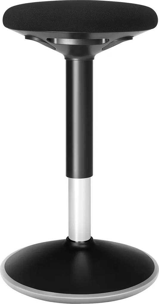 Banco de trabalho de escritório 50-65 cm preto