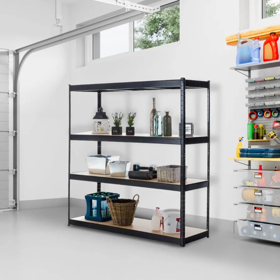 Estante para cargas pesadas 160 x 60 x 180 Preto