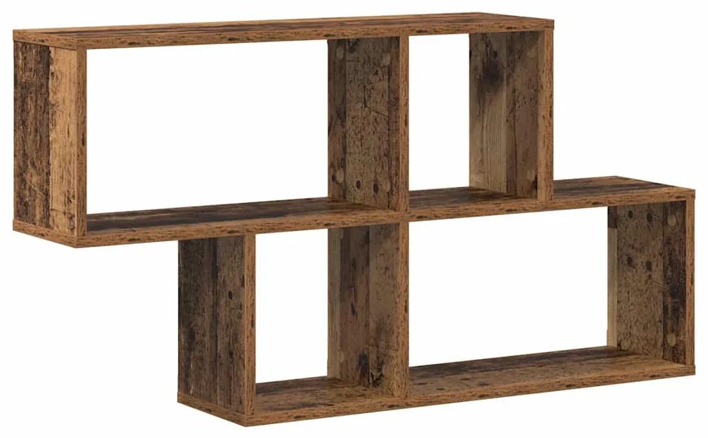 Prateleira de Parede Madeira Antiga 100x20x53 cm Madeira de Engenharia