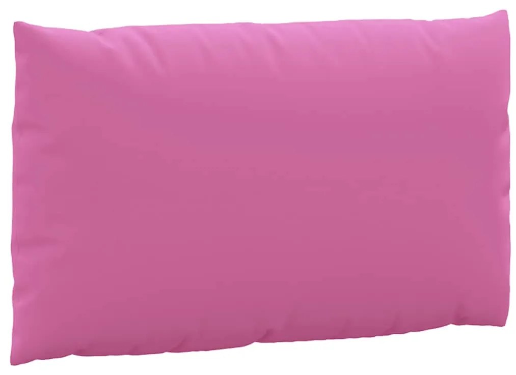 Almofadões p/ móveis de paletes 2 pcs tecido oxford rosa