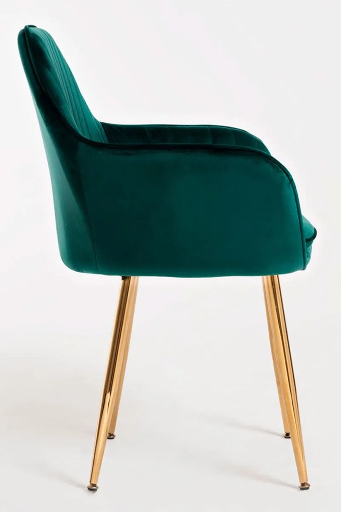 Cadeira Chic Golden - Verde