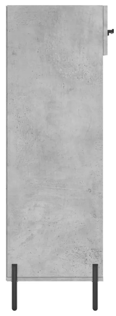 Sapateira 60x35x105 cm derivados de madeira cinzento cimento