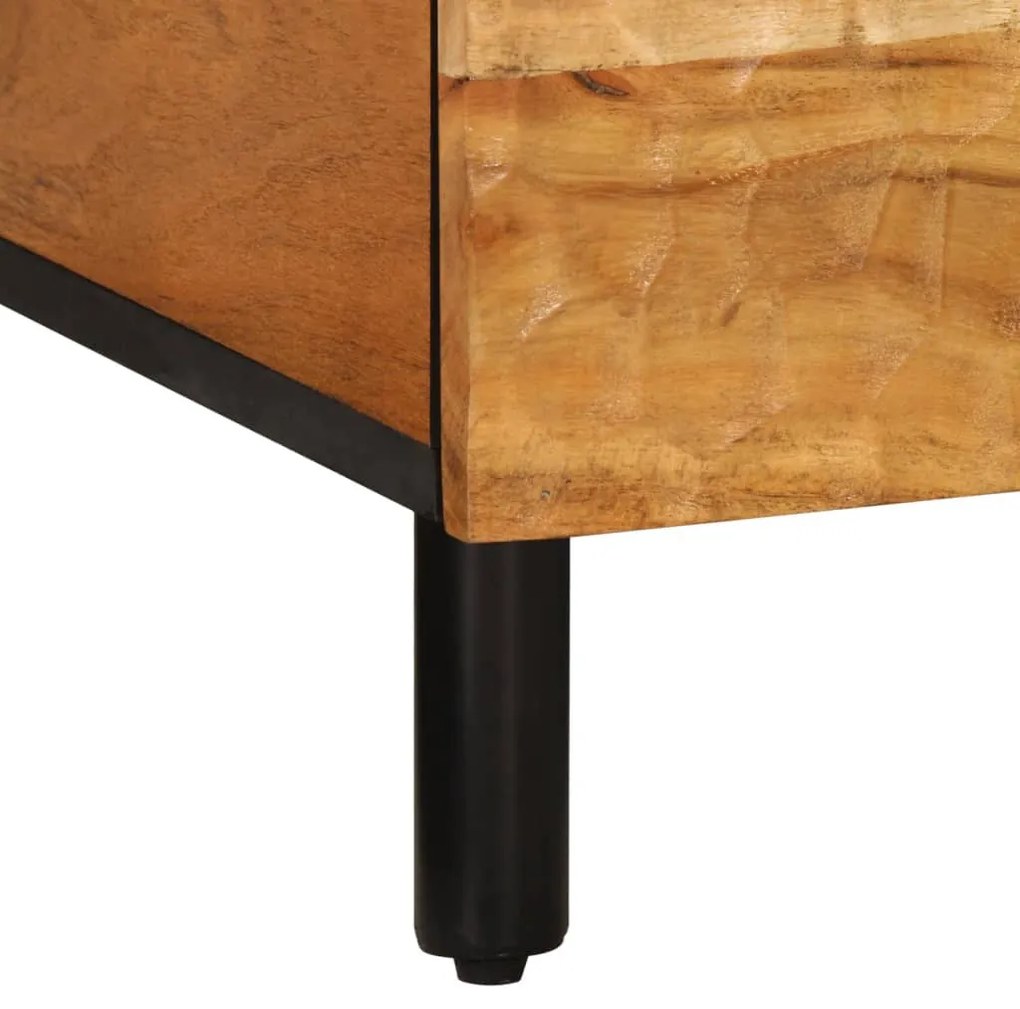 Mesa de centro 80x50x40 cm madeira de acácia maciça