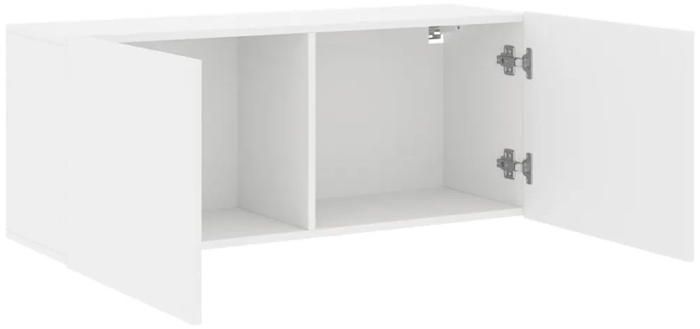Móvel de parede para TV 100x30x41 cm branco