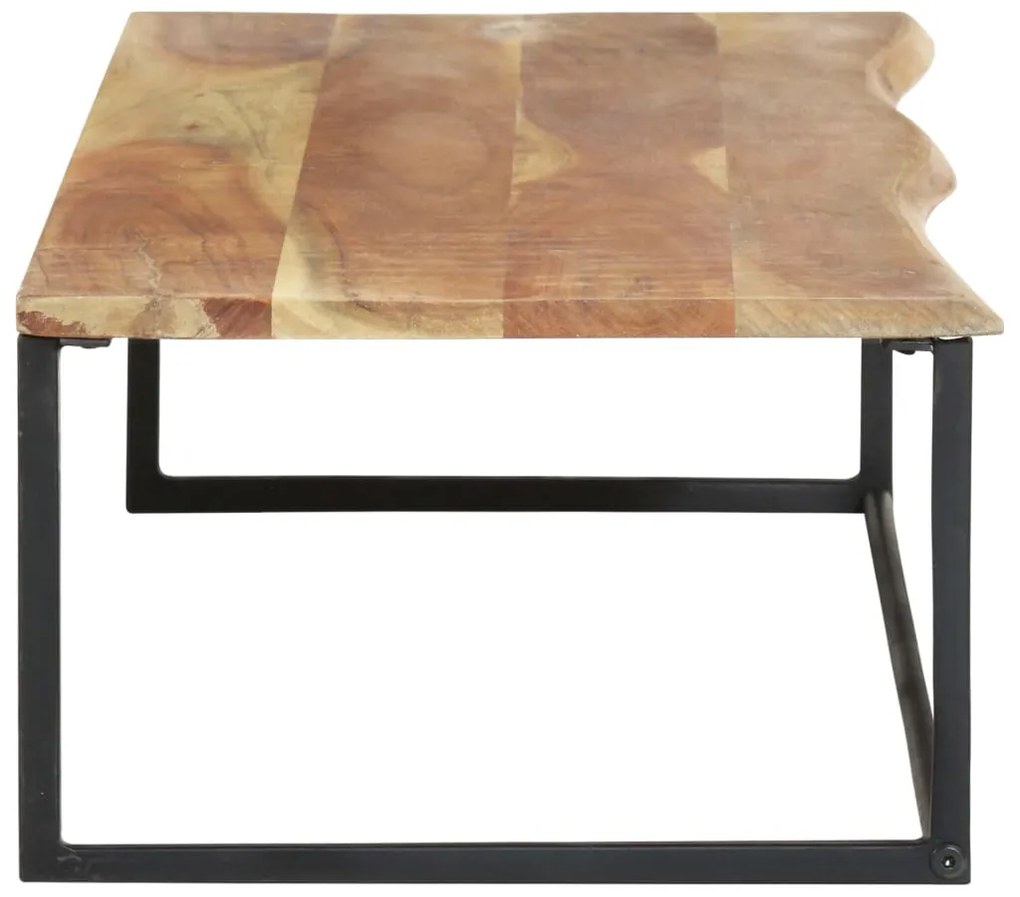Cabide com bordas vivas 100x35x22 cm madeira de acácia maciça